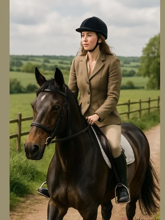 Northampton Made In England Tall Leather Riding Boots Size 5.5 Black Equestrian - Picture 10 of 10